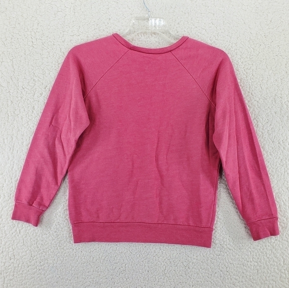 VTG Nirvana Sweatshirt Womens S Dark Mauve Pink Fleece USA Made Smiley Faces - Picture 9 of 10